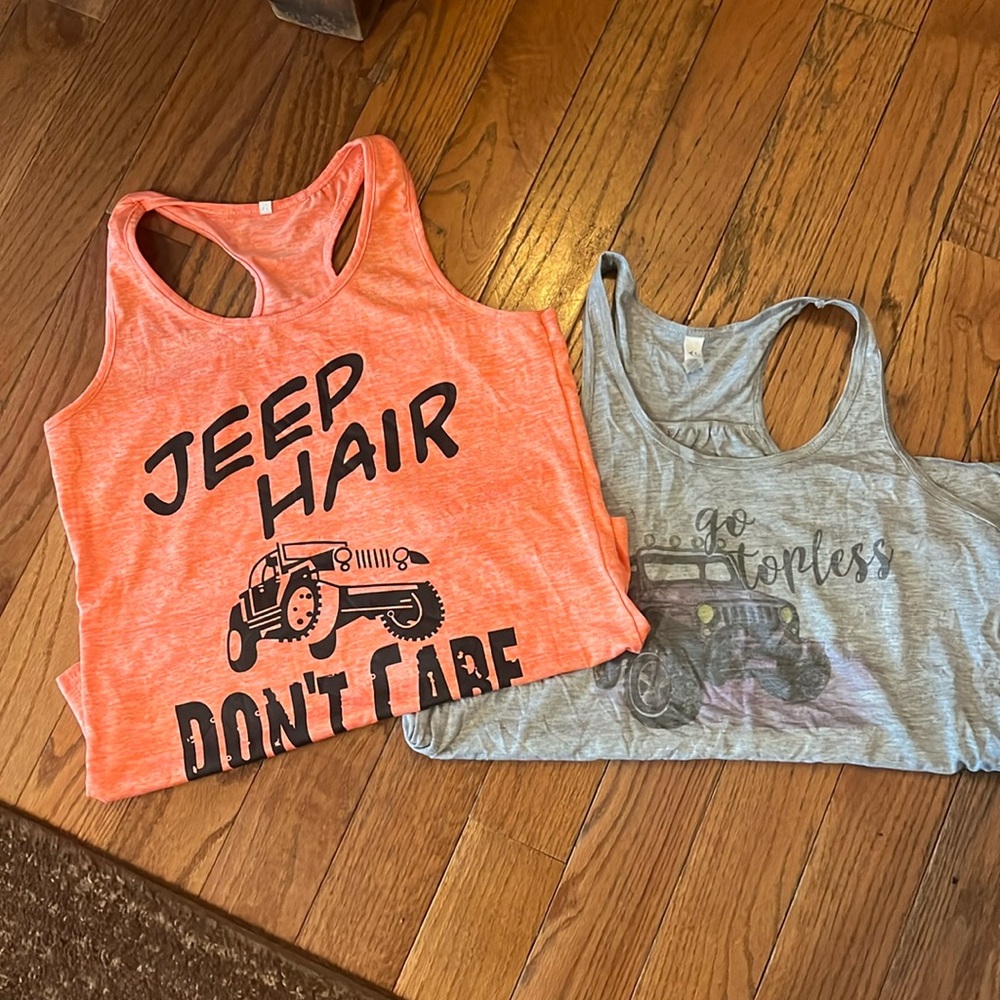 2 Jeep Tank Tops